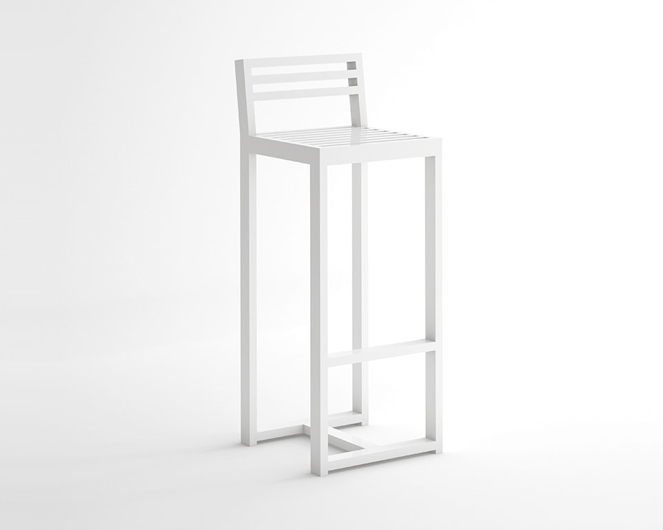 DNA Stool with Backrest