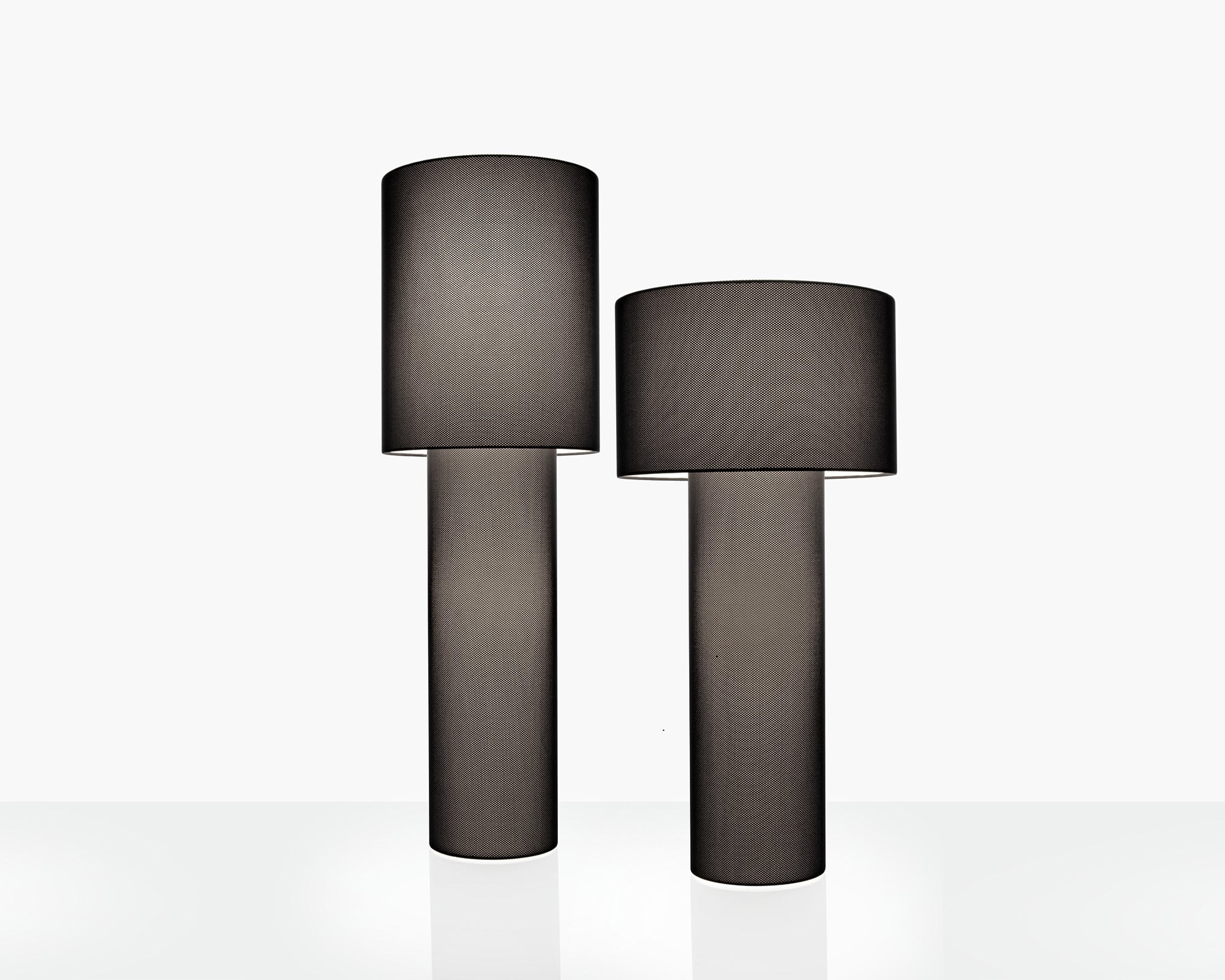 Pipe Mesh Floor Lamp