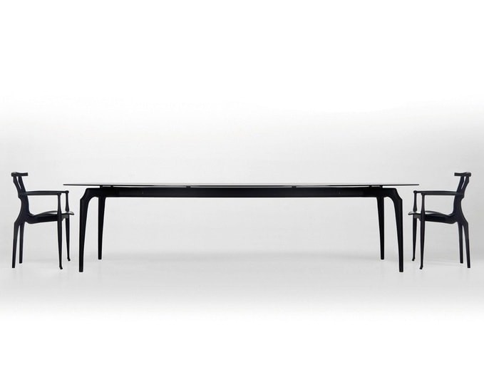 Gaulino Glass Top Table