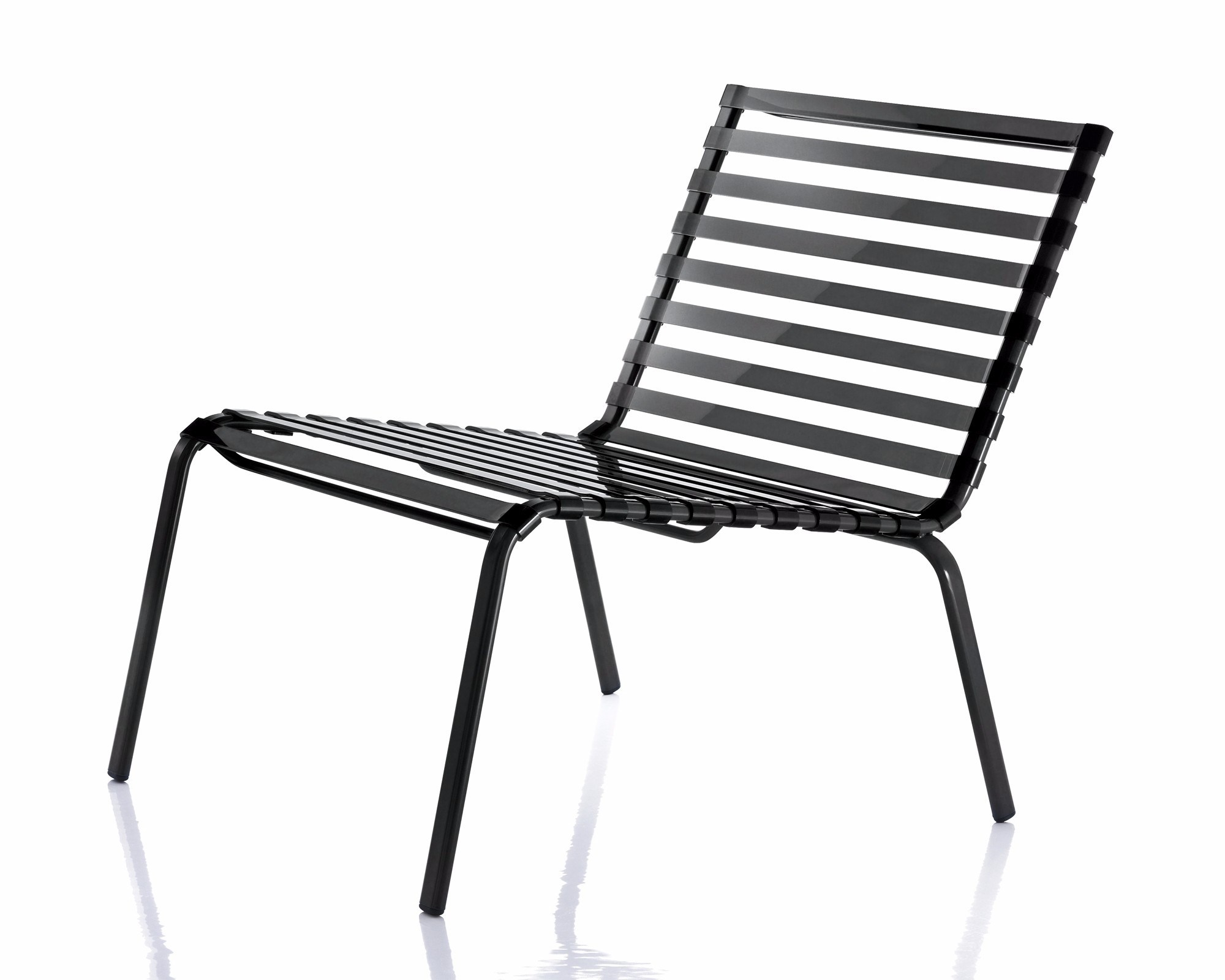 Striped Low Chair