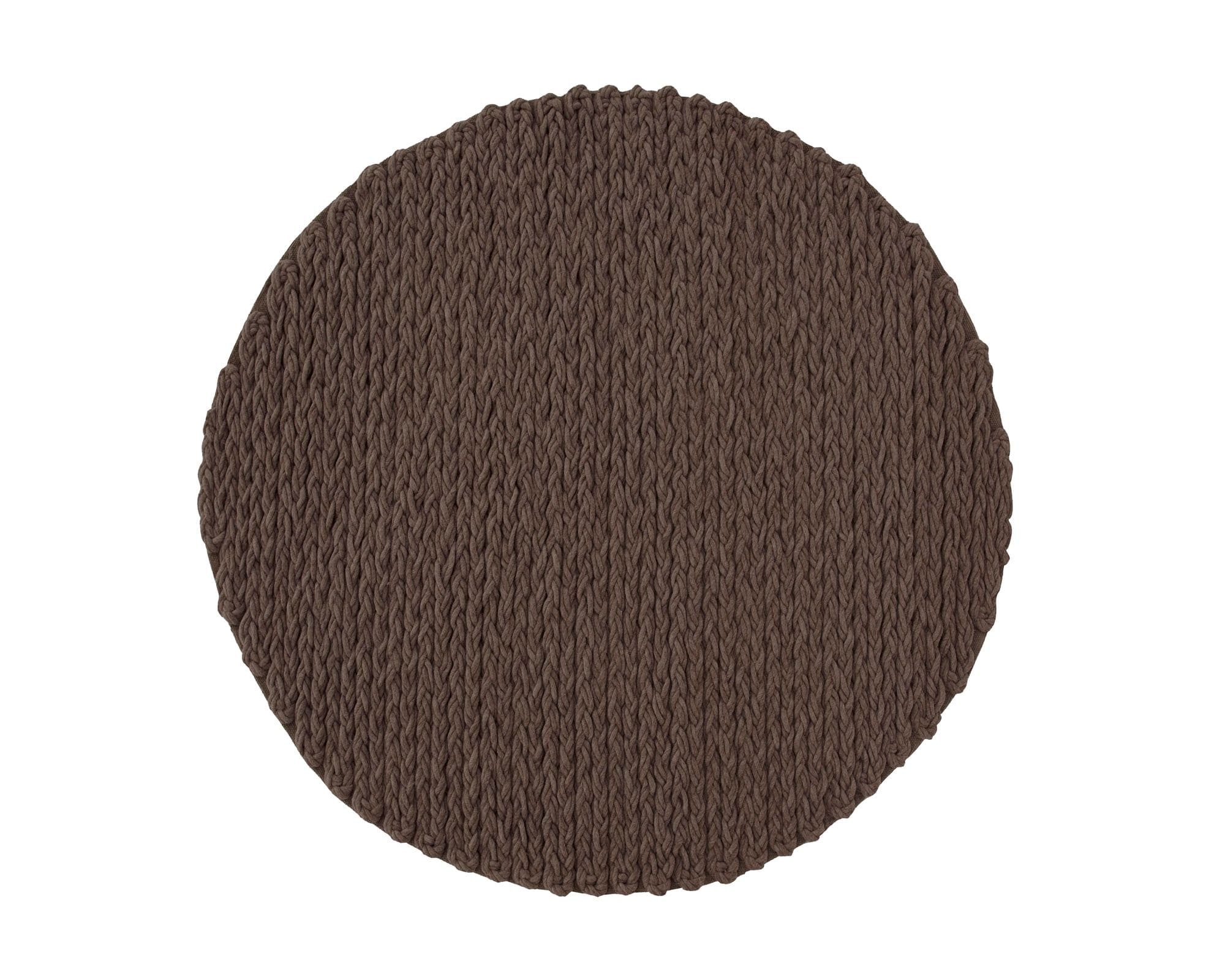 Trenzas Circular Rug