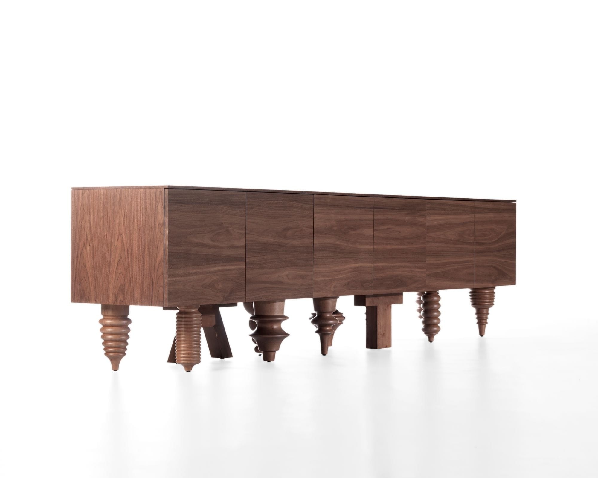 Walnut Multileg Cabinet