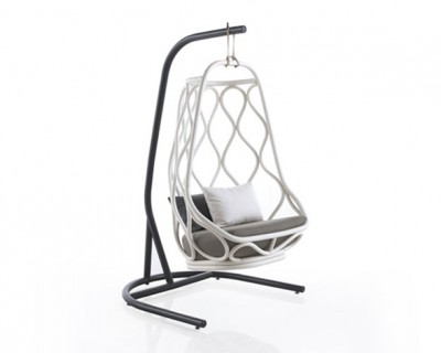 Nautica Outdoor Swing Chair with Base
